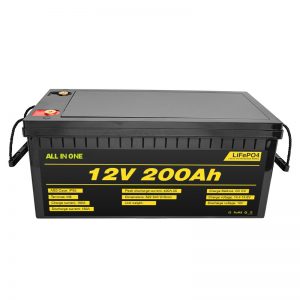2000 년주기 생활 lifepo4 건전지를 가진 Customizable 전차 12V Lifepo4 건전지 12.8v 200ah