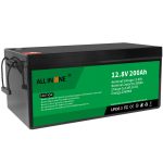 12.8V 200Ah LiFePO4 Pb 산 교체 리튬 이온 배터리 팩, 12V 200Ah