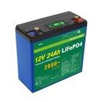 태양 깊은주기 24v 48v 24ah Lifepo4 건전지 팩 UPS 12v 24ah 건전지