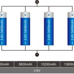 18650 리튬 배터리 연결