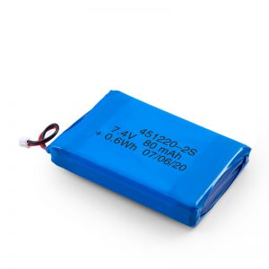 LiPO 충전식 배터리 3.7V 80mAH / 7.4V 80mAH