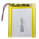 805060 3.7V 3000mAh 충전식 리포 폴리머 배터리
