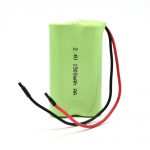 NiMH 충전식 배터리 AA1500mAh 2.4V